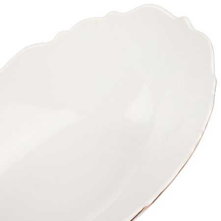 Блюдо сервировочное для подачи 32.5x22 см фарфор LORAINE 90021-326