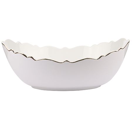 Блюдо сервировочное для подачи 32.5x22 см фарфор LORAINE 90021-326