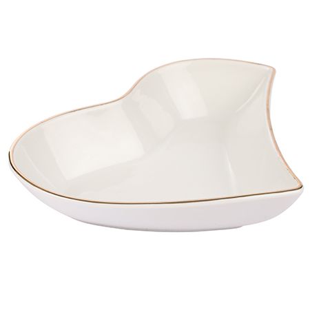 Менажница на подставке 4 блюда 18.5x15 см, фарфор, 5 предметов LORAINE 90029-135