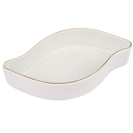 Менажница на подставке 5 блюд 18x10 см, фарфор, 7 предметов LORAINE 90033-320