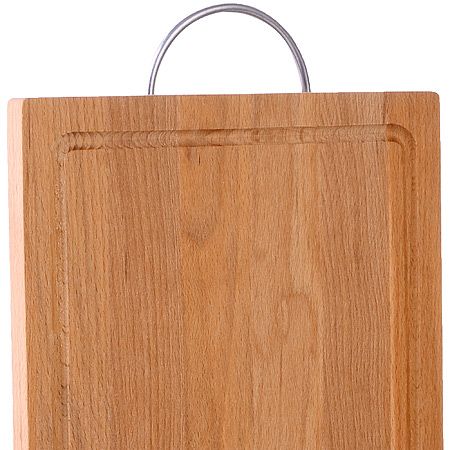 Комплект из 2-х досок с канавкой бук с металлической ручкой Хозяюшка