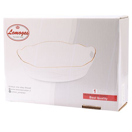 Блюдо сервировочное для подачи 32x21 см фарфор LORAINE 90043-332