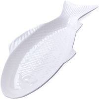 Блюдо сервировочное для рыбы фарфор