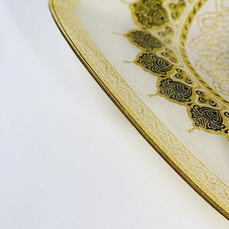 Набор из двух тарелок 2 предмета стекло 7013-32