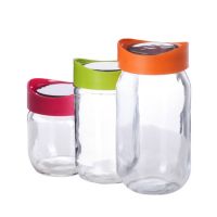 Набор банок для сыпучих продуктов 425, 660 и 1000 мл HEREVIN