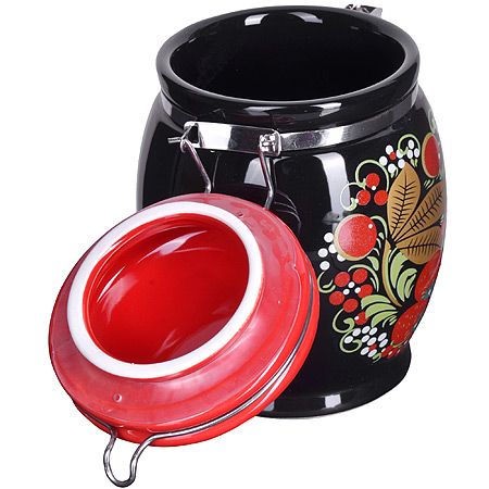 Банка для сыпучих продуктов LORAINE «Брусника» 700 мл 