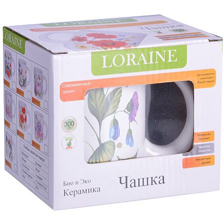Кружка Loraine «Птичка» 300 мл
