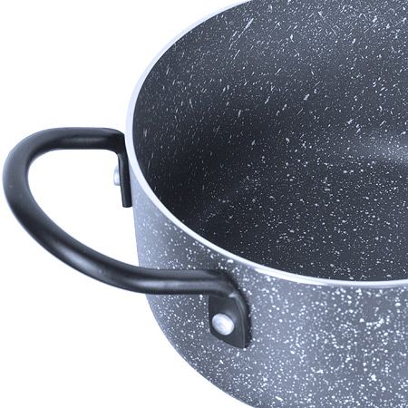 Кастрюля Mayer&Boch 1 л 14 см с крышкой мраморная крошка 