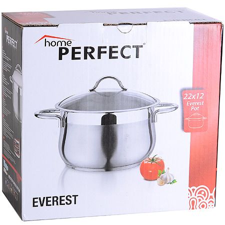 Кастрюля 4,4л 22х12 см Home Perfect