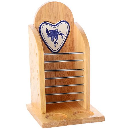 Набор кухонных принадлежностей 7 предметов бамбук/металл CJT013