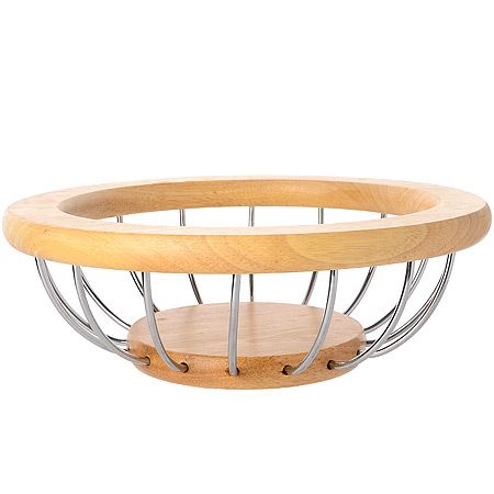 Фруктовница бамбук/металл MGL04