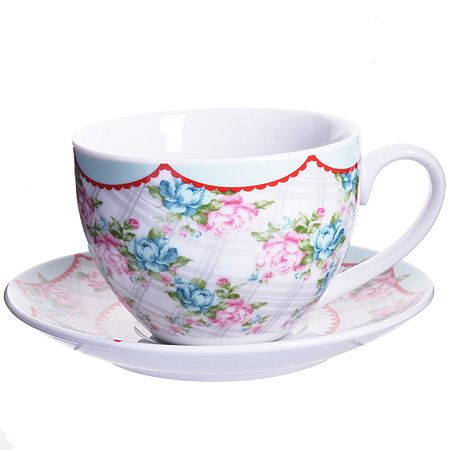 Чайный сервиз 12 предметов 220 мл ЦВЕТЫ 25925 LORAINE