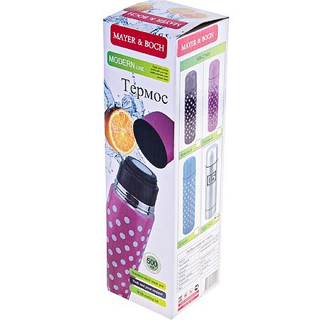 Термос 500 мл из нержавеющей стали Mayer&Boch 