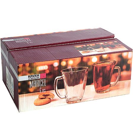 Набор кружек Marcel стекло