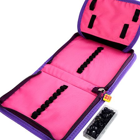 Пенал школьный 'Pixie Crew PXA-04-PURPLE-ALPH