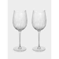 Бокал для белого вина 400 мл, 2 шт, кристальное стекло, Violin