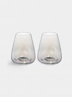 Стакан 460 мл, 11 см, 2 шт, кристальное стекло, перламутр, Opera polar