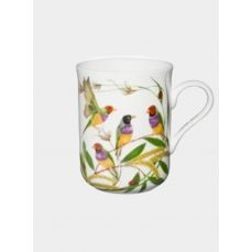 Кружка 330 мл, фарфор, белая, Зяблик, Lyric