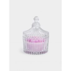 Свеча ароматическая, в подсвечнике, с крышкой, 7x10 см, Freesia, Saltaire