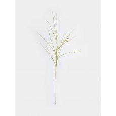 Ветка декоративная, 78 см, пластик/бумага, Желтые цветы, Interior Easter