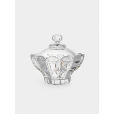 Емкость для хранения 17х15 см, 560 мл, с крышкой, стекло, Clarinet