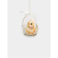 Подвеска, пасхальное яйцо, 8 см, пенопласт, Цыпленок, Interior Easter