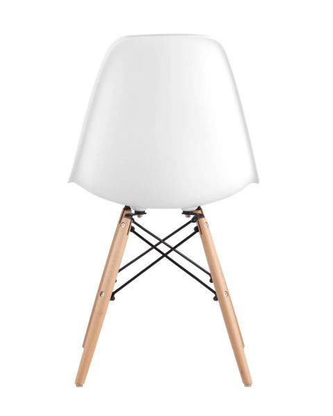 Стул Eames Style DSW белый x4 Stool Group