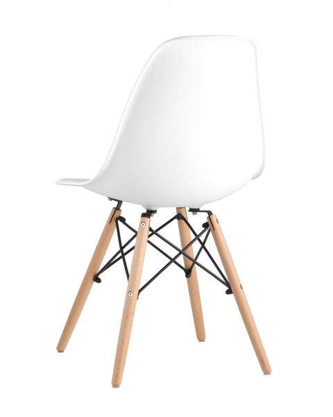 Стул Eames Style DSW белый x4 Stool Group