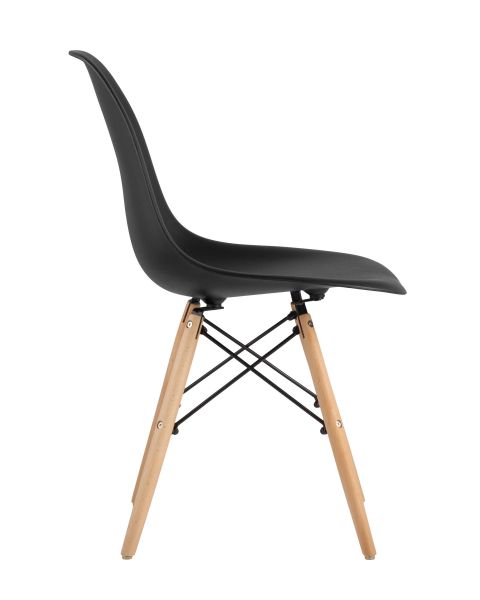 Стул Eames Style DSW черный x4 Stool Group