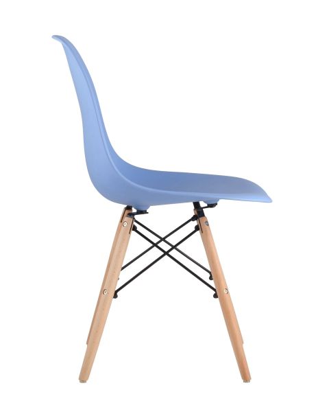 Стул Eames DSW голубой x4 Stool Group