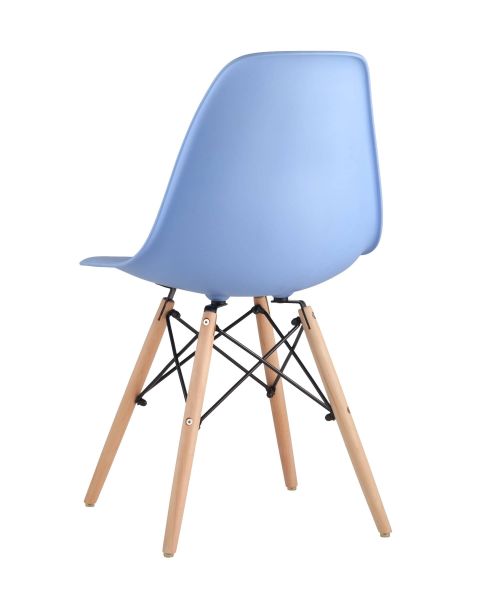 Стул Eames DSW голубой x4 Stool Group