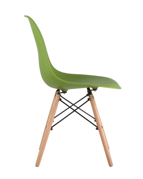 Стул Eames DSW зеленый x4 Stool Group