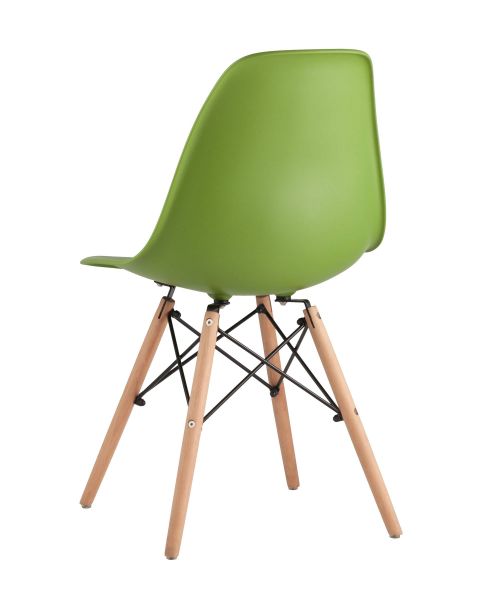 Стул Eames DSW зеленый x4 Stool Group