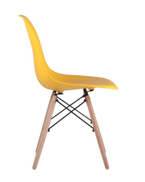 Стул Eames DSW желтый x4 Stool Group