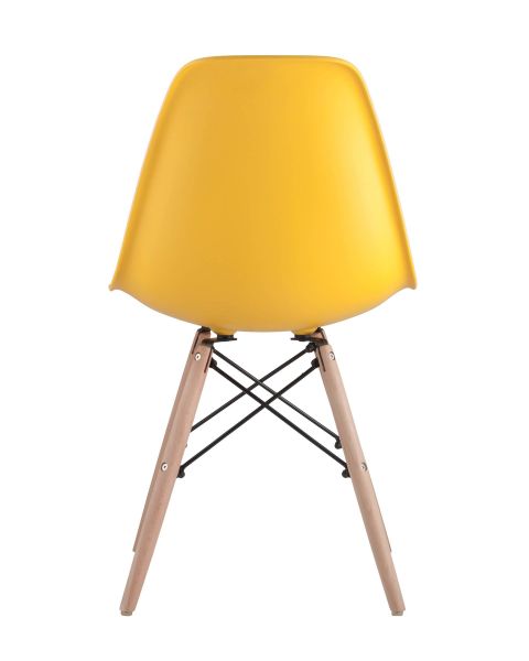 Стул Eames DSW желтый x4 Stool Group