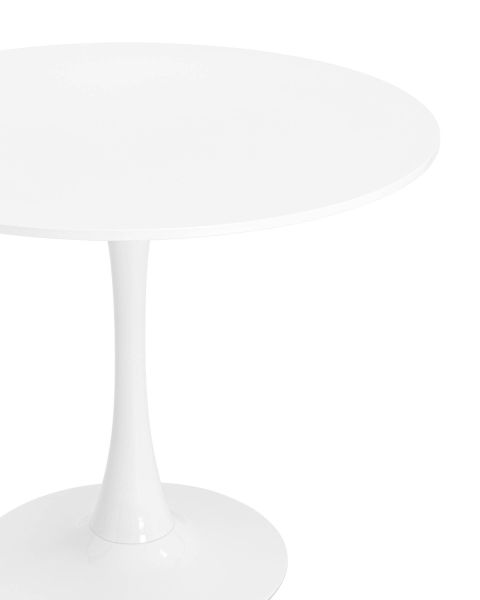 Стол Tulip D90 белый Stool Group