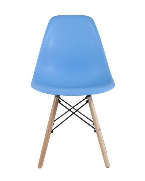 Стул Eames Style DSW голубой x4 Stool Group