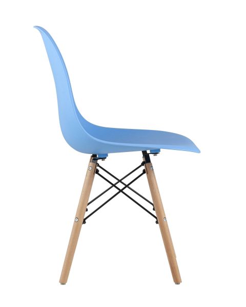 Стул Eames Style DSW голубой x4 Stool Group