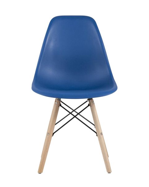 Стул Eames Style DSW синий x4 Stool Group