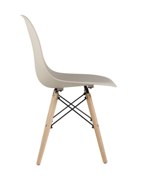 Стул Eames Style DSW бежевый x4 Stool Group