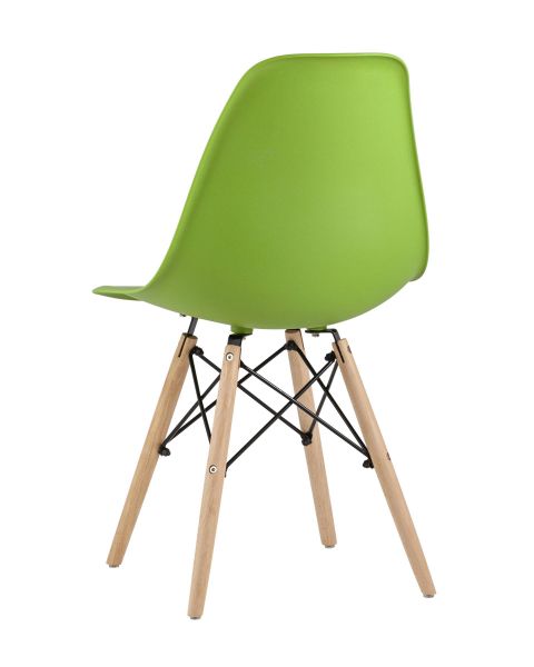 Стул Eames Style DSW зеленый x4 Stool Group