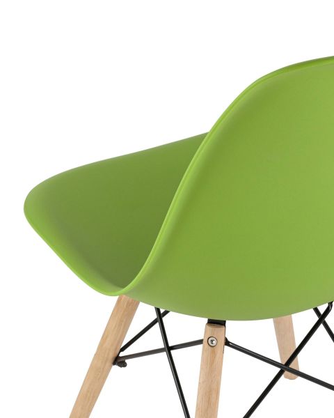 Стул Eames Style DSW зеленый x4 Stool Group