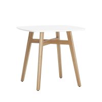 Стол обеденный Target 80*80 белый ножки массив бука Stool Group