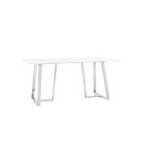 Стол обеденный Даллас 160x90 белый стеклянный Stool Group