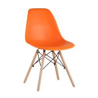 Стул Eames DSW оранжевый Stool Group