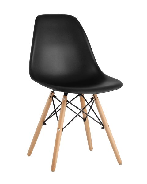 Стул Eames Style DSW черный x4 Stool Group