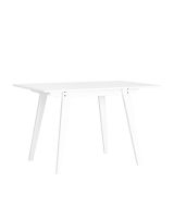 Стол обеденный GUDI 120x75 белый Stool Group