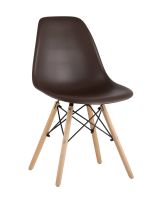 Стул Eames DSW коричневый x4 Stool Group