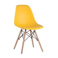 Стул Eames DSW желтый x4 Stool Group