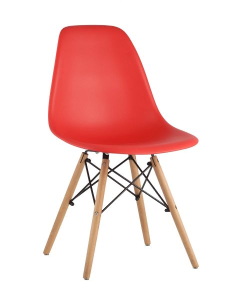 Стул Eames DSW красный x4 Stool Group